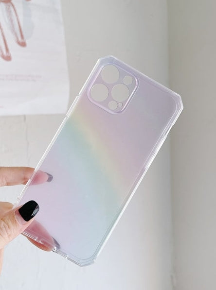 Clear Rainbow Phone Case