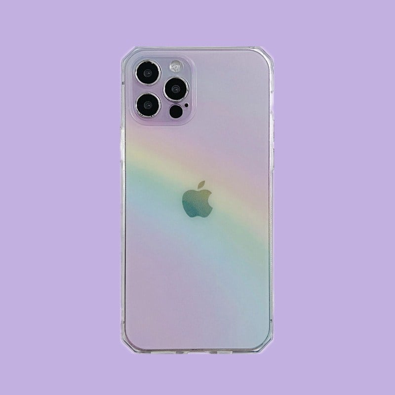 Clear Rainbow Phone Case